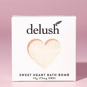 BUNDLE ME! Mandarin Orange Delush Sweet Heart Bath Bomb